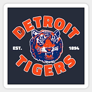 Vintage Detroit Tigers Sticker